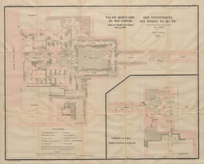 Sahaured kungens begravningsmonument av Ludwig Bornardt